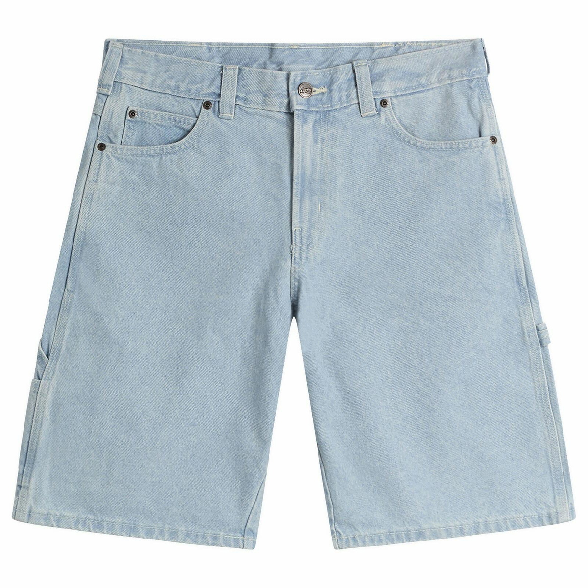 Dickies Men's 993 Denim Carpenter Shorts in Vintage Aged Blue