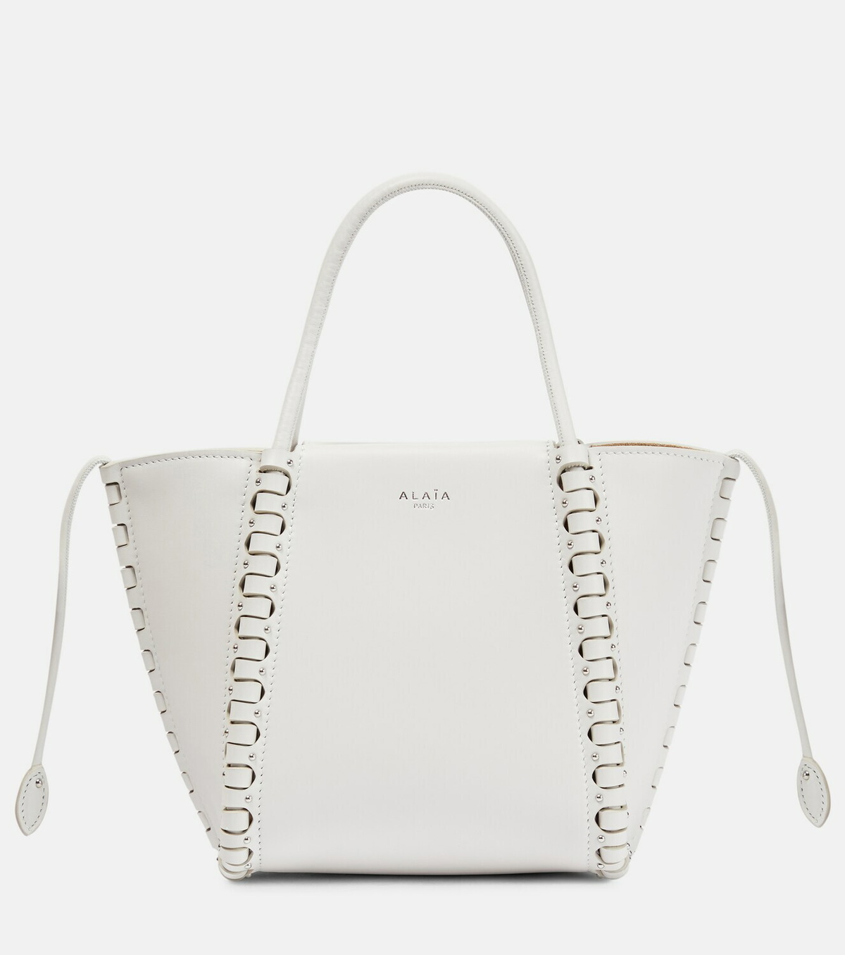 【ALAIA】le hinge small cutout studded レザー トート ALAIA】le hinge small cutout studded レザー トート (ALAIA