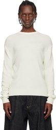Studio Nicholson Off-White Portland Knit Sweater