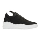 Filling Pieces Black Low Sky Sneakers