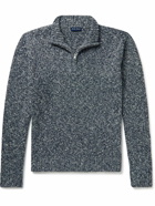Peter Millar - Worth Slim-Fit Wool and Cashmere-Blend Half-Zip Sweater - Blue