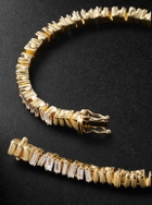 Suzanne Kalan - ID Mini 18-Karat Gold Diamond Tennis Bracelet
