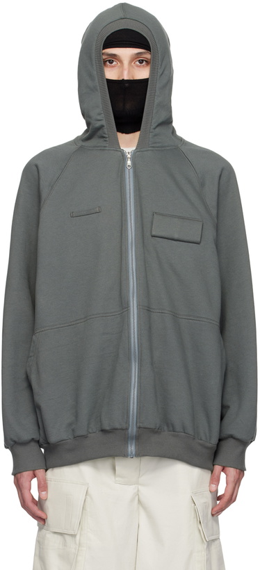 Photo: BRYAN JIMENÈZ Gray MK Hoodie