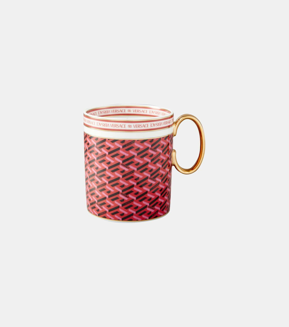Versace Home La Greca Signature porcelain mug