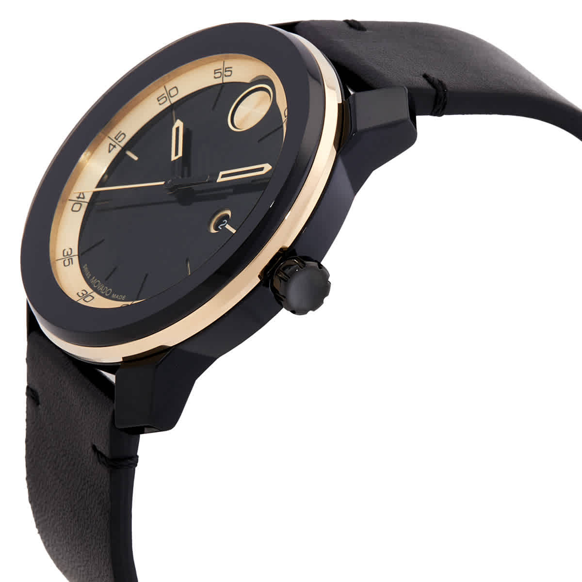 Movado Bold TR90 Quartz Black Dial Unisex Watch 3601130