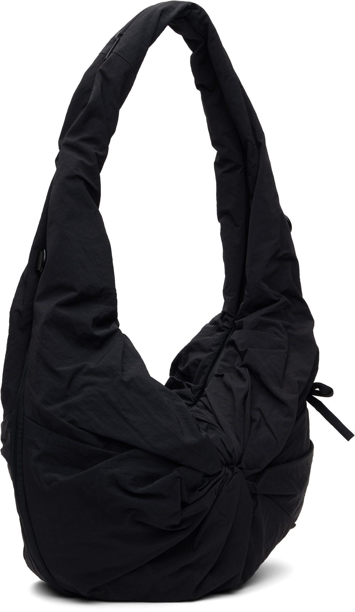 Côte&Ciel Black PO Smooth Convertible Bag