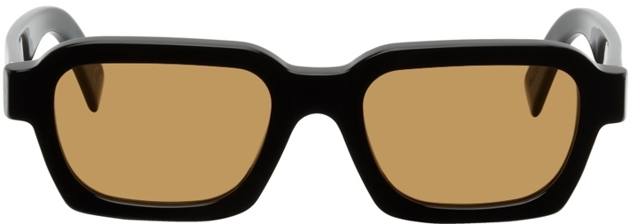 Photo: RETROSUPERFUTURE Black & Orange Caro Sunglasses