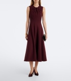 Emilia Wickstead Meryl gathered midi dress