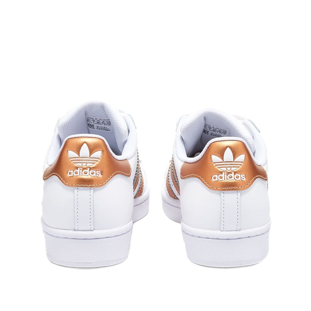 Adidas hot sale white copper