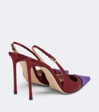 Tom Ford Satin slingback pumps