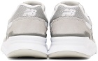 New Balance Gray & White 997H Sneakers