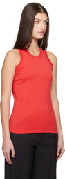 Loulou Studio Red Poso Tank Top