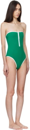 ERES Green Crawl One-Piece Swimsuit