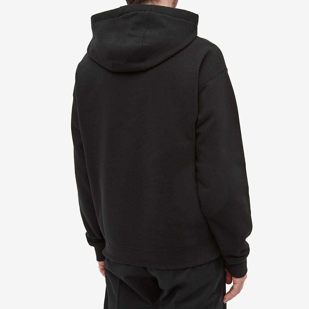 Versace Men's Baroque Logo Popover Hoodie in Black