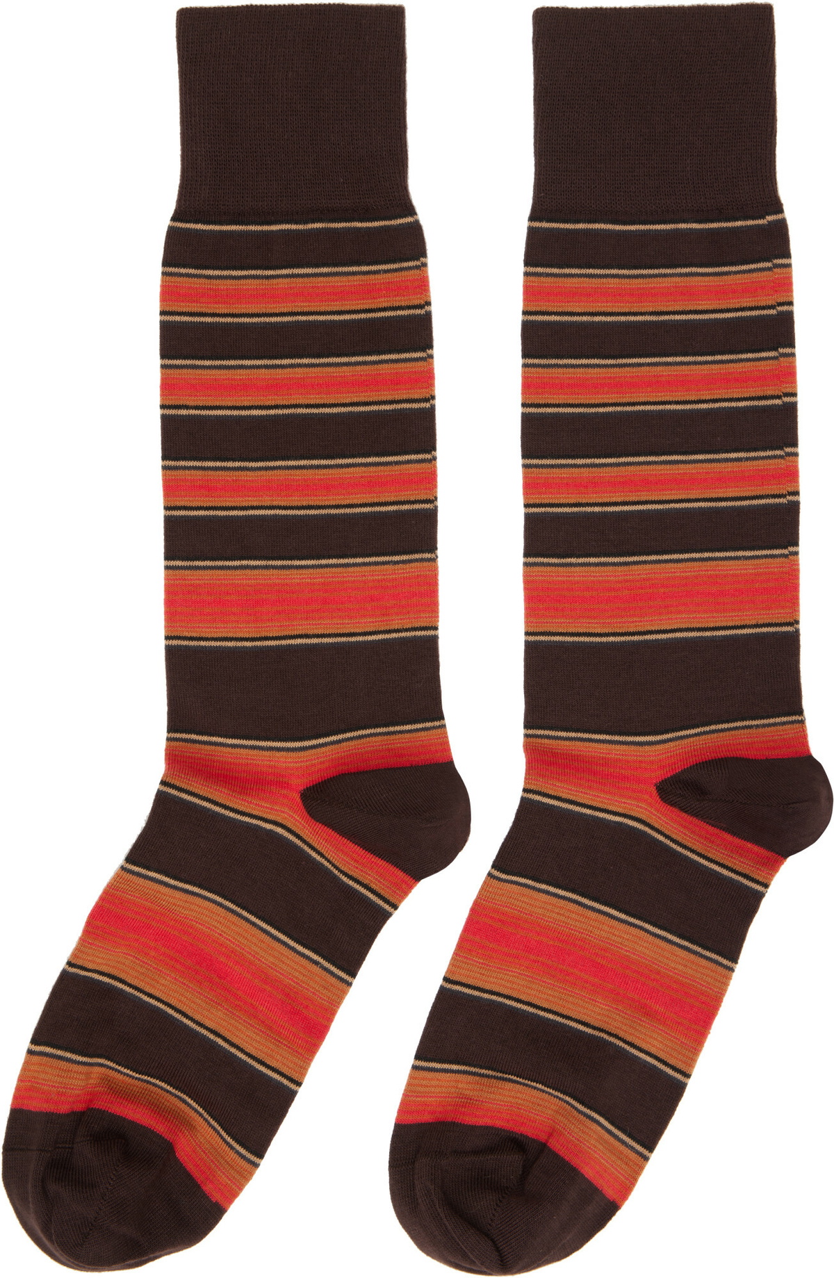 Paul Smith Three-Pack Multicolor Stripe Socks