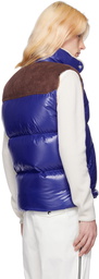 Moncler Blue Ardeche Down Vest