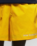 New Balance Archive Stretch Woven Short Yellow - Mens - Sport & Team Shorts