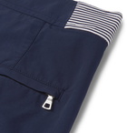 Orlebar Brown - Setter Short-Length Striped Swim Shorts - Navy