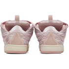 Lanvin Pink Nylon Curb Sneakers