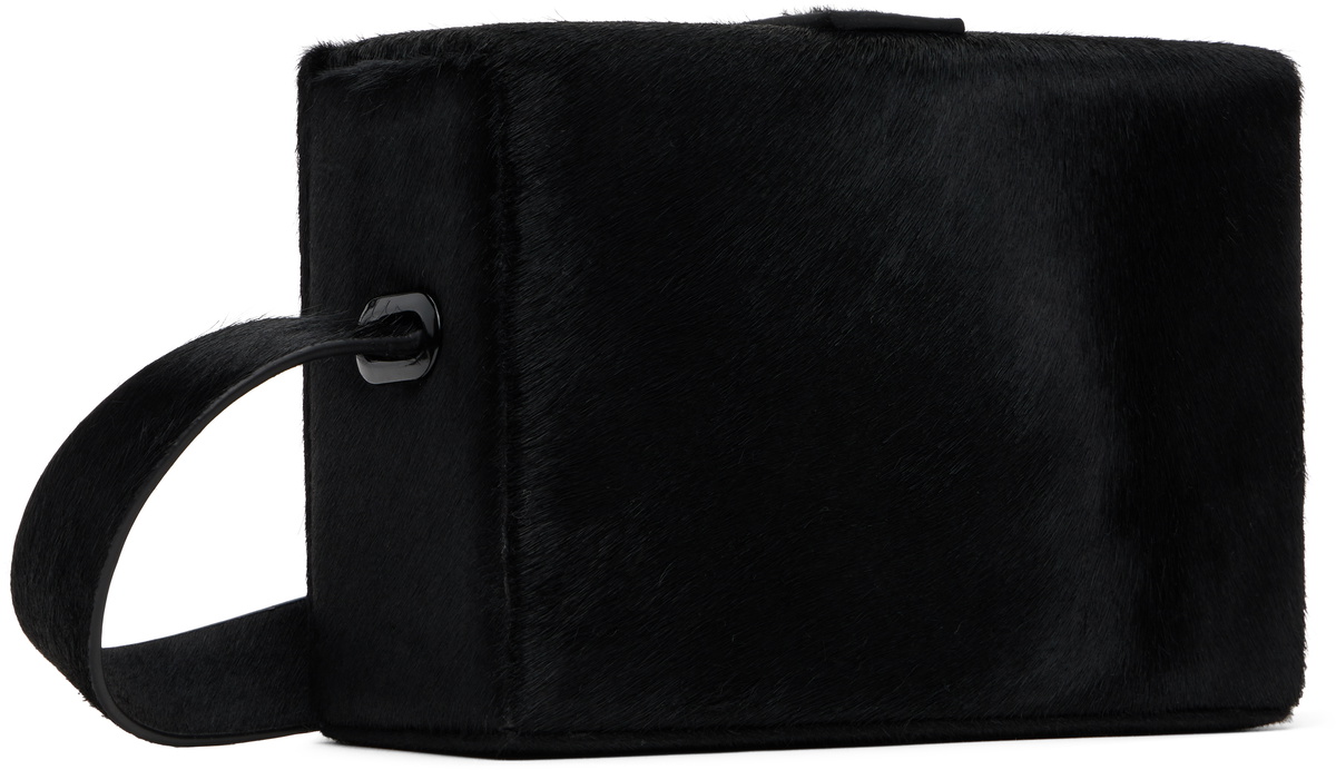 HELIOT EMIL Black Pony Hair Solely Box Bag Heliot Emil