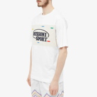 Missoni Men's Knit Sport Logo T-Shirt in White/Heritage