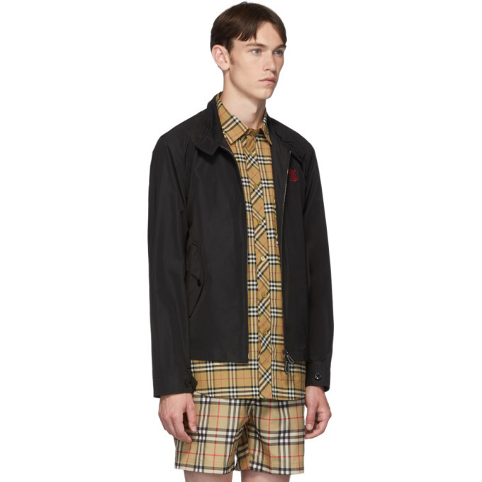 Burberry Black Lincolnshire Bomber Burberry