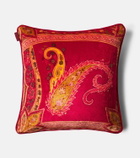 Etro Paisley cushion