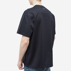 Wooyoungmi Men's WM Metal Crew Neck T-Shirt in Navy