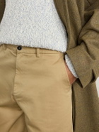 Barena - Straight-Leg Cotton-Gabardine Trousers - Neutrals