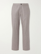 Mr P. - Straight-Leg Wool-Blend Flannel Trousers - Neutrals