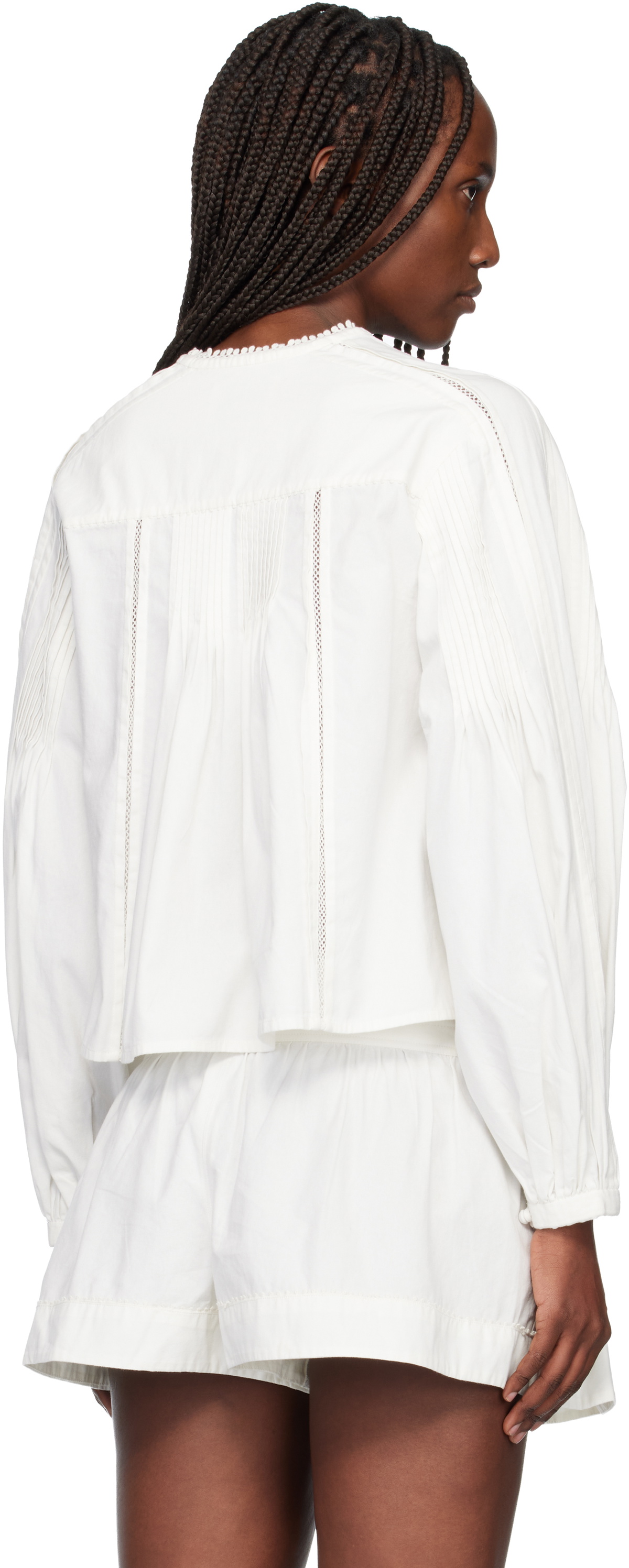Isabel Marant White Cubraly Shirt