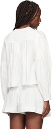 Isabel Marant White Cubraly Shirt