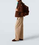 Moncler New Pierrick teddy backpack