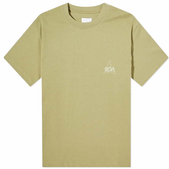 Photo: ROA Men's Graphic T-Shirt in Aloe