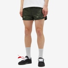Off-White Men's Off Stamp Swim Shorts in Forest River