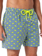 MC2 Saint Barth Comfort Light Classic Stretch Swim Shorts With Sharks Print