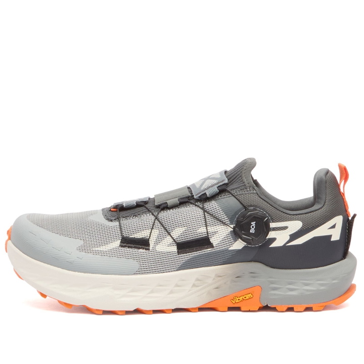 Photo: Altra Men's Timp 5 Boa Sneaker in Gray/Orange