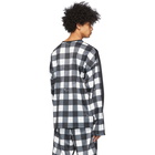 mastermind WORLD Black Block Check Boxy T-Shirt