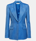 Gabriela Hearst Leiva wool, silk, and linen blazer