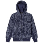 Stone Island Shadow Project Jacquard Teddy Zip Hoody