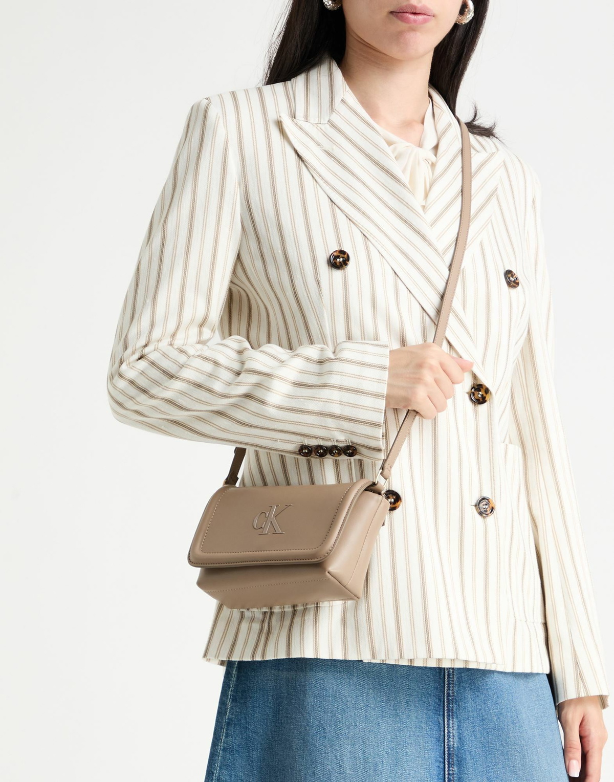 Calvin Klein Womens Cross-body bag Taupe