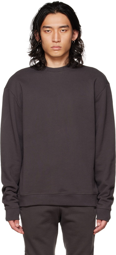 Photo: John Elliott Brown Cotton Sweatshirt