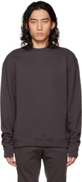 John Elliott Brown Cotton Sweatshirt