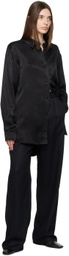 Han Kjobenhavn Black Wide-Leg Trousers