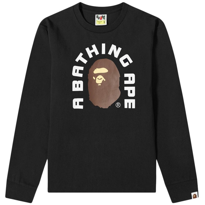 Photo: A Bathing Ape Long Sleeve College 2020 Tee