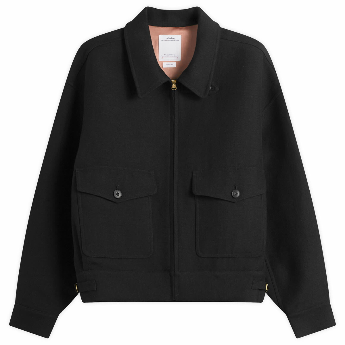 Visvim Men's Coach Jacket in Black Visvim