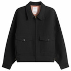 Visvim Men's Langley Bomber Jacket in Black