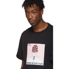 Neil Barrett Black and Pink Album Cover T-Shirt