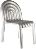 Tom Dixon Silver HYDRO Edition Limited Edition Chair