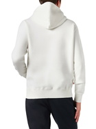 MC2 Saint Barth Man White Hoodie With Relax Dont Do It Embroidery